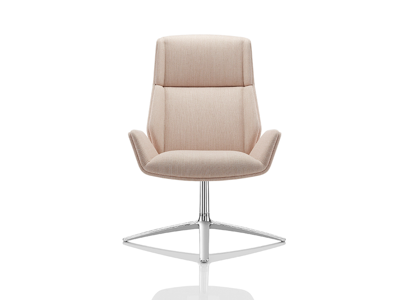 Trapezoid Chair - High Back