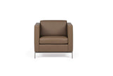 Frost L Leather Sofa - Solo