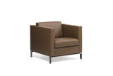 Frost L Leather Sofa - Solo