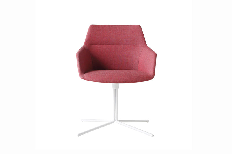 Fuze Fabric Chair w/Fixed Steel Leg