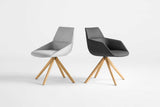 Fuze Chair - Fabric w/Wood Leg