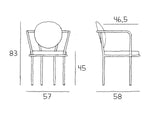 Casablanca Raw Frame Chair