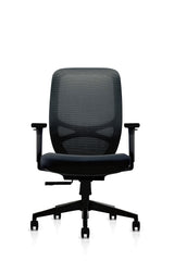 Spinemary Black Shell Chair