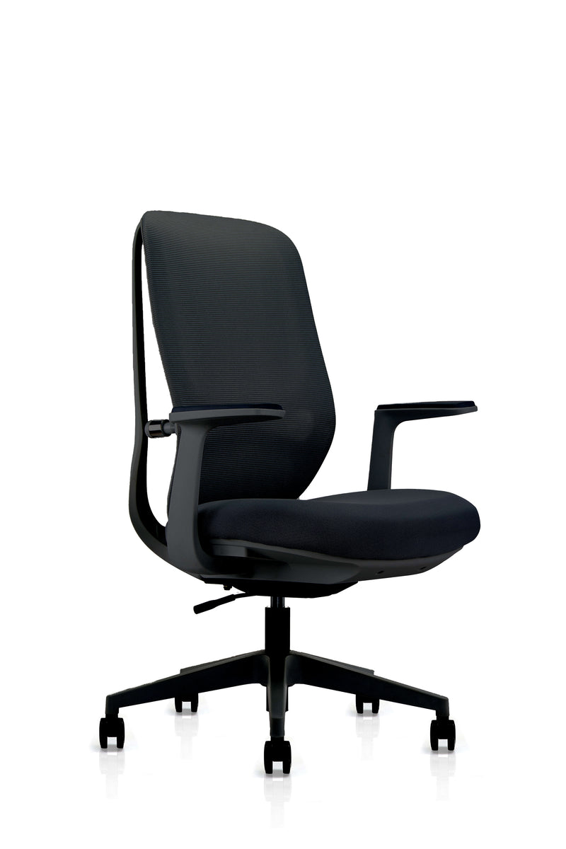 Spinemary Black Shell Chair