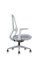 Spinemary Grey Shell Chair