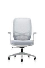 Spinemary Grey Shell Chair