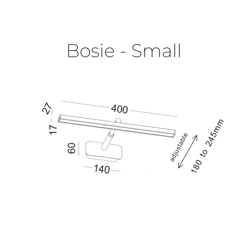 Bosie Bedside Wall Light