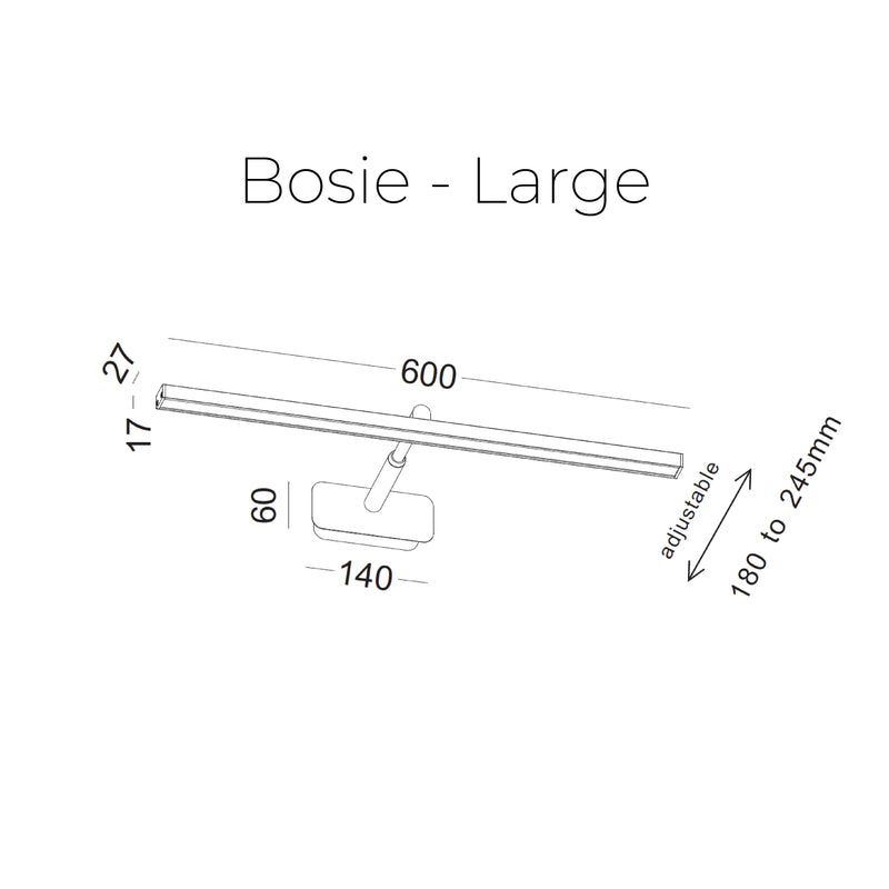 Bosie Bedside Wall Light