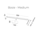 Bosie Bedside Wall Light