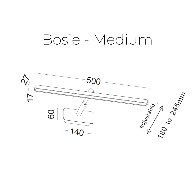 Bosie Bedside Wall Light