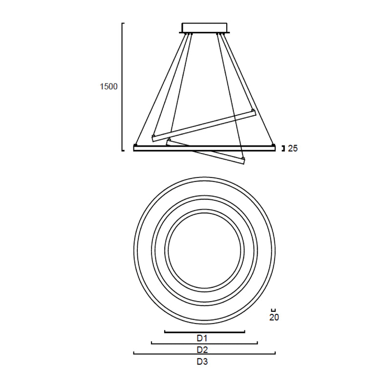 Multiflux Pendant Light